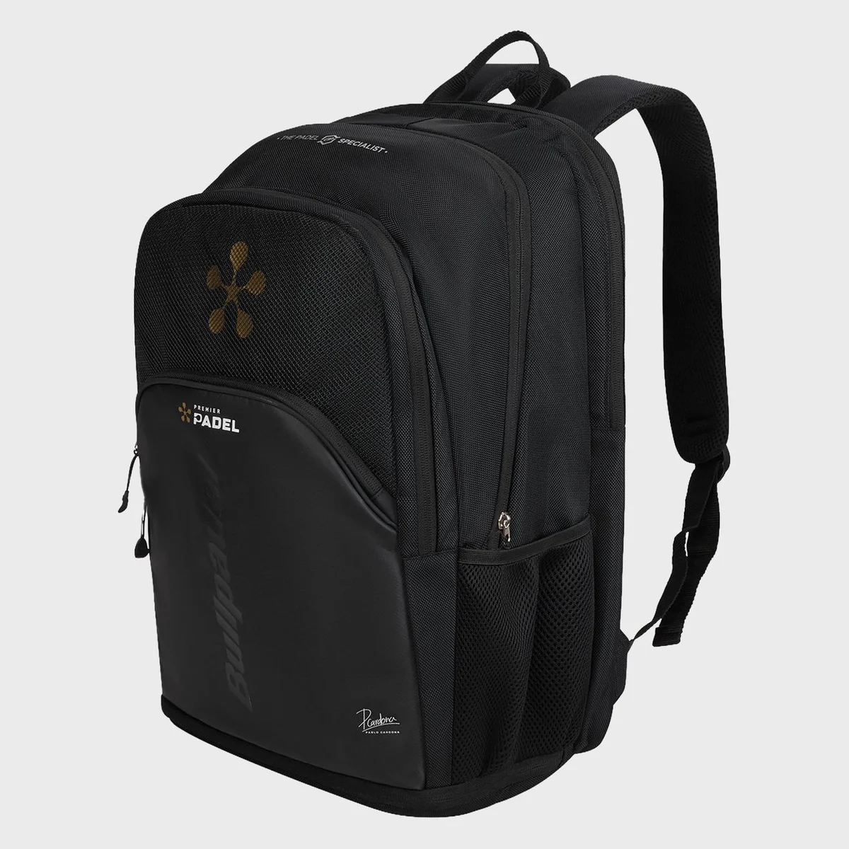 Bullpadel BPM26008 Vertex Geo Premier Black Backpack