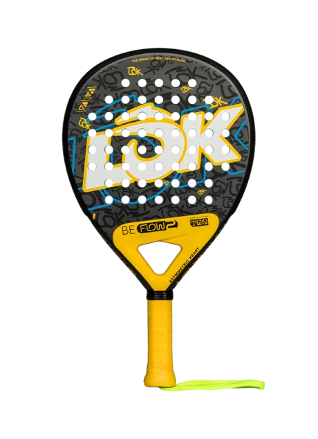 LÕK Be Flow Gen 2 racket yellow