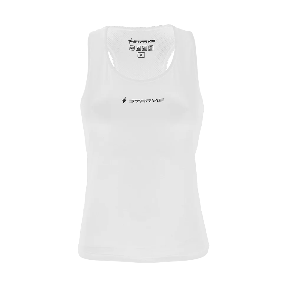 StarVie Tanktop blanco pádel mujer