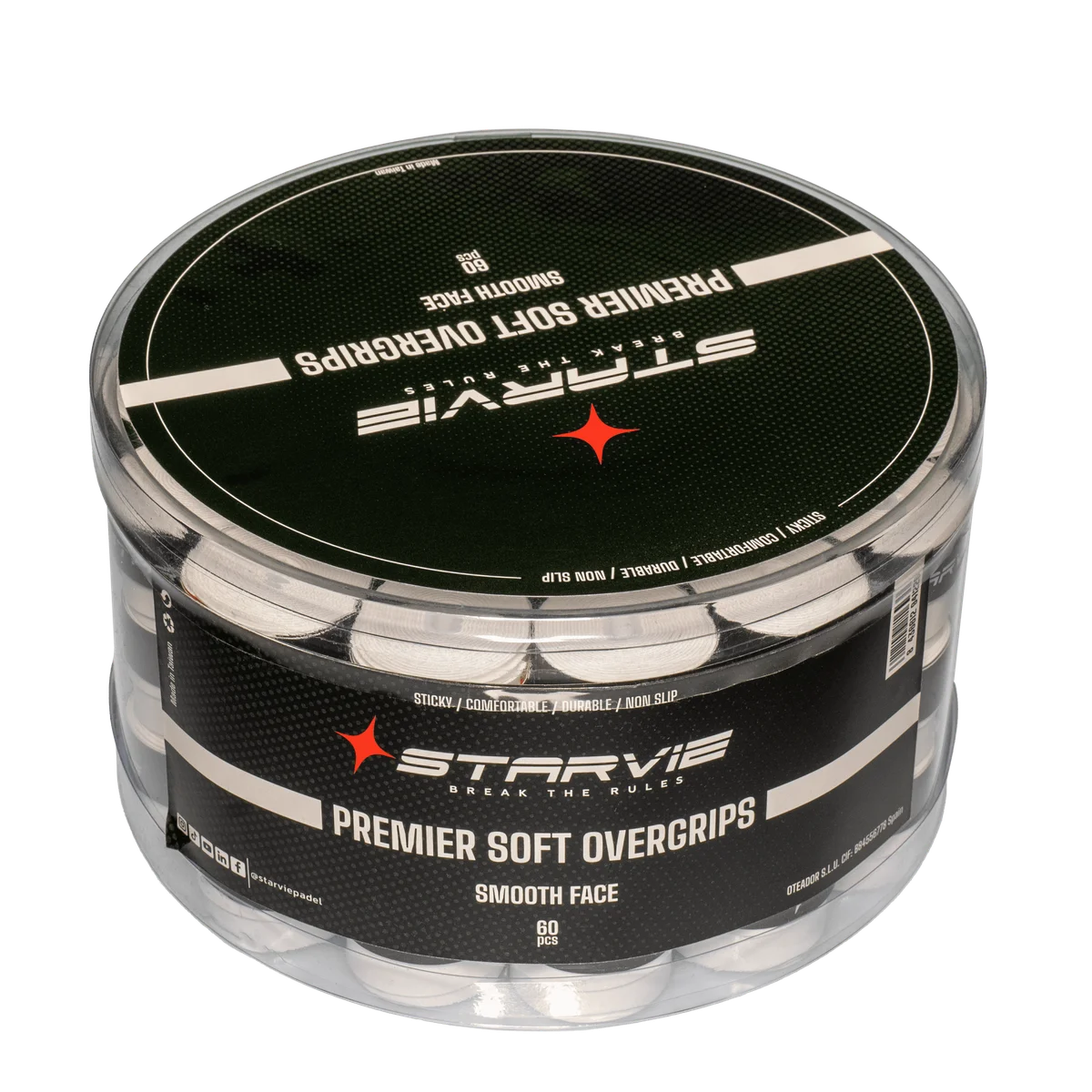 StarVie Overgrips Premium Soft cubo 60