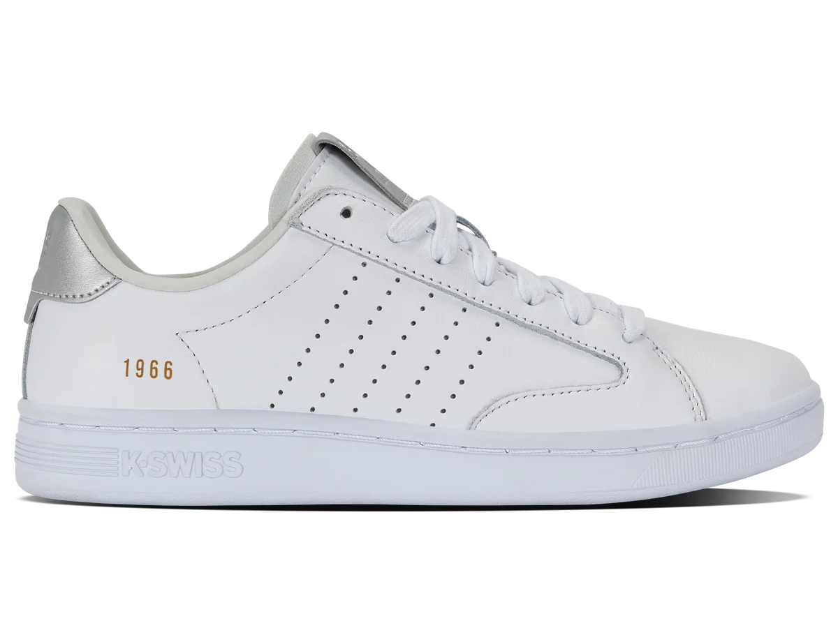 Kswiss 97263-110-M | LOZAN KLUB LTH | WHITE/SILVER