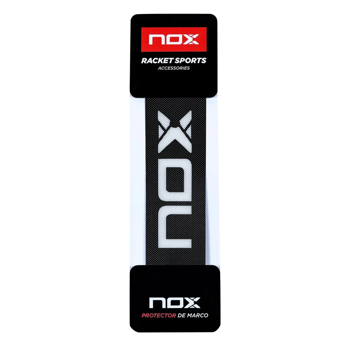 Nox Bolsa 6 uds. - Protector Negro con Logo Blanco