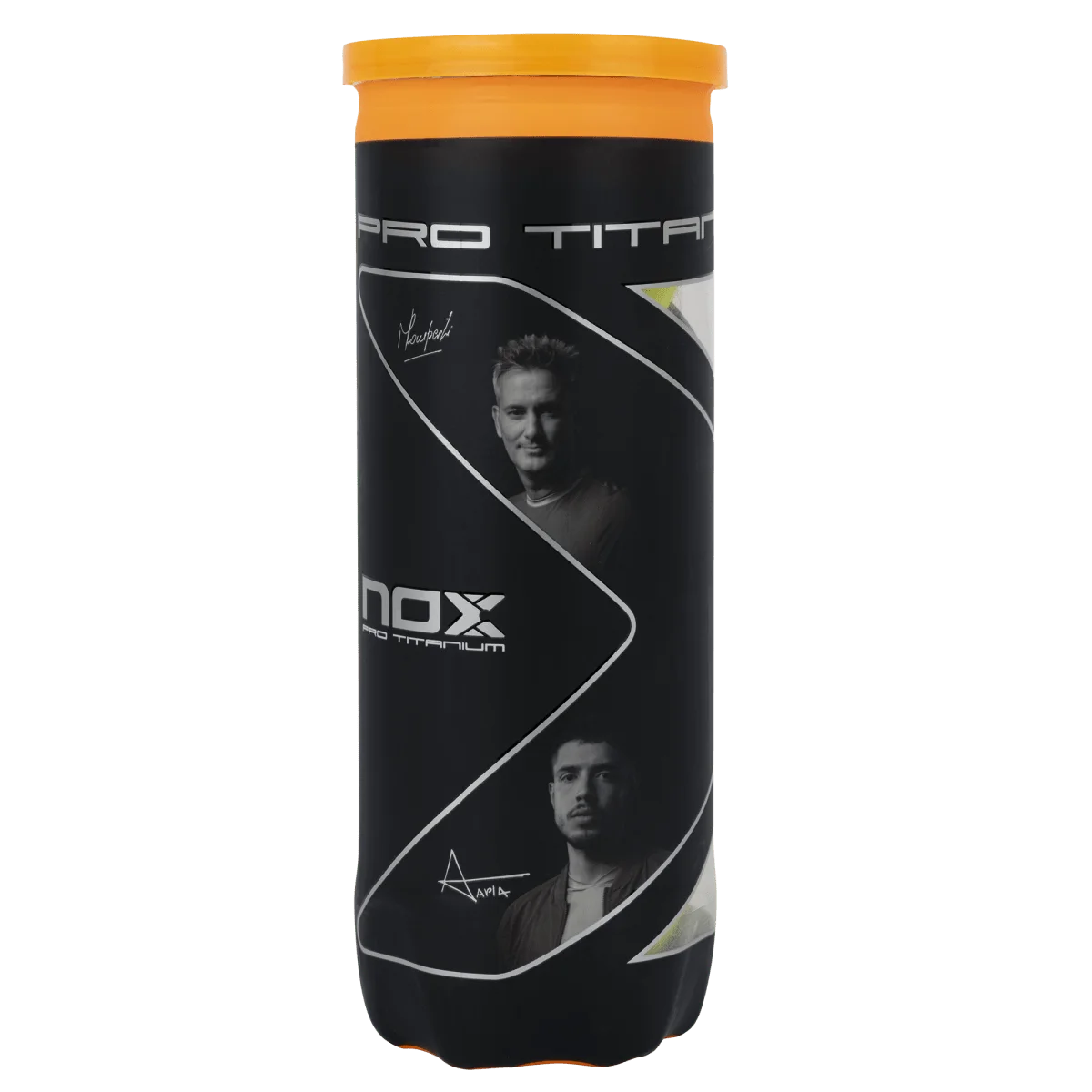 Nox Bote de 3 pelotas de pádel PRO TITANIUM