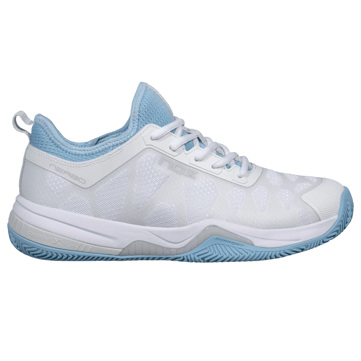 Nox Zapatillas de Pádel NERBO Blanco/Azul Atardecer