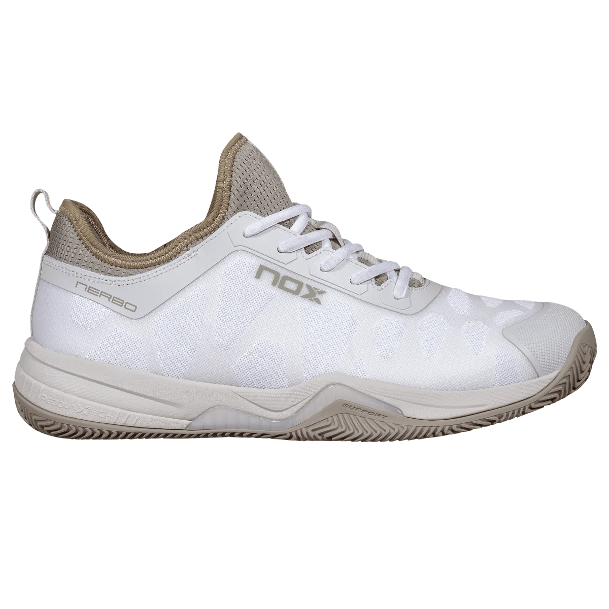 Nox Zapatillas de Pádel NERBO Blanco/Verde Vetiver