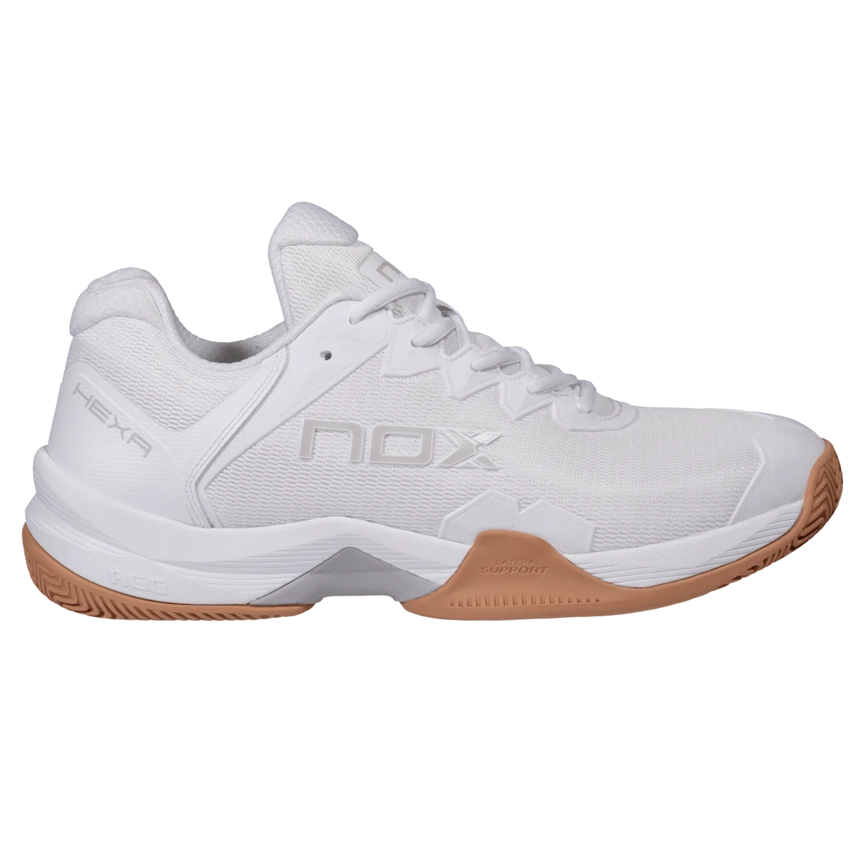 Nox Zapatillas de Pádel ML10 HEXA Blanco/Suela Caramelo